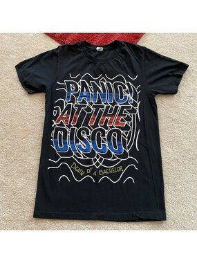 Panic At The Disco T-Shirt Size S Death Of A Bachelor Graphic Band Tee Pop Rock